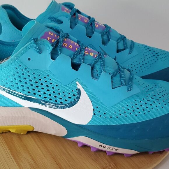 Nike Running Air Zoom Terra Kiger 7 Rubber Trimmed Running Sneakers Men's 15 - Picture 2 of 11